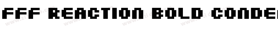 FFF Reaction Bold Condensed字体转换